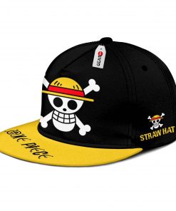 Straw Hat Pirates Hat Cap One Piece Anime Snapback Hat GOTK2402