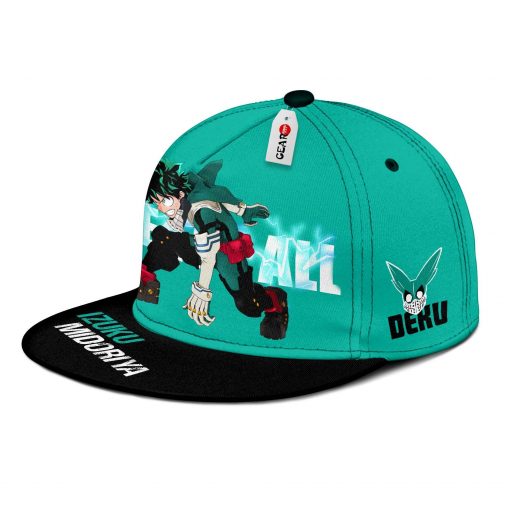 Deku Hat Cap One For All My Hero Academia Anime Snapback Hat GOTK2402