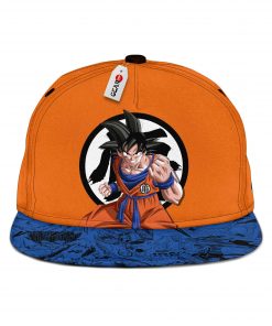 Goku Blue Cap Hat Custom Anime Dragon Ball Snapback GOTK2402
