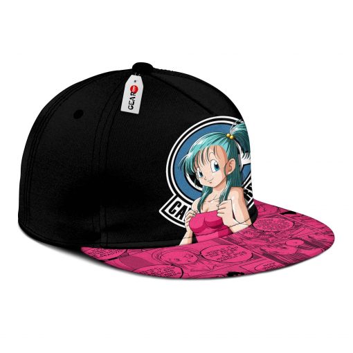 Bulma Cap Hat Custom Anime Dragon Ball Snapback GOTK2402