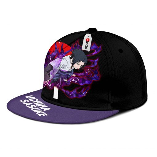 Uchiha Sasuke Snapback Hat Custom NRT Anime Hat GOTK2402