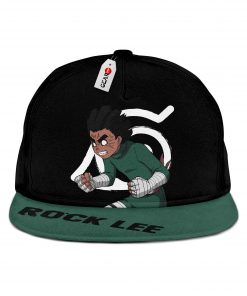 Rock Lee Snapback Hat Custom NRT Anime Hat GOTK2402