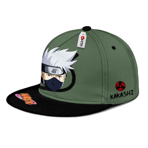Cool Kakashi Snapback Hat Custom NRT Anime Hat GOTK2402