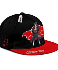 Akatsuki Itachi Snapback Hat Custom Konohagakure NRT Anime Hat GOTK2402
