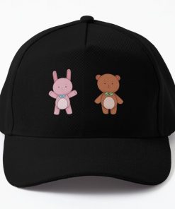 life Lessons with Uramichi Oniisan the bunny and the bear pack Baseball Cap RB0403 product Offical Anime Hat Merch