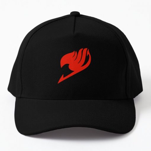 Fairy Tail Symbol | Fairy Tail logo (red) Baseball Cap RB0403 product Offical Anime Hat Merch