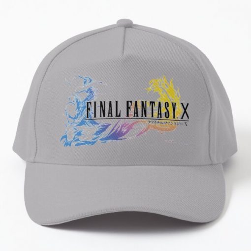 Final Fantasy X Logo Baseball Cap RB0403 product Offical Anime Cap Merch